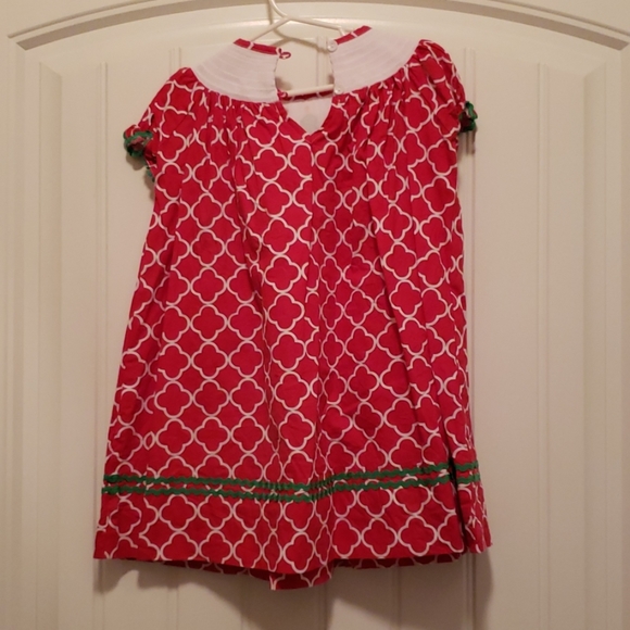 Pleats and Stitches Christmas Tree Dress - Picture 2 of 2